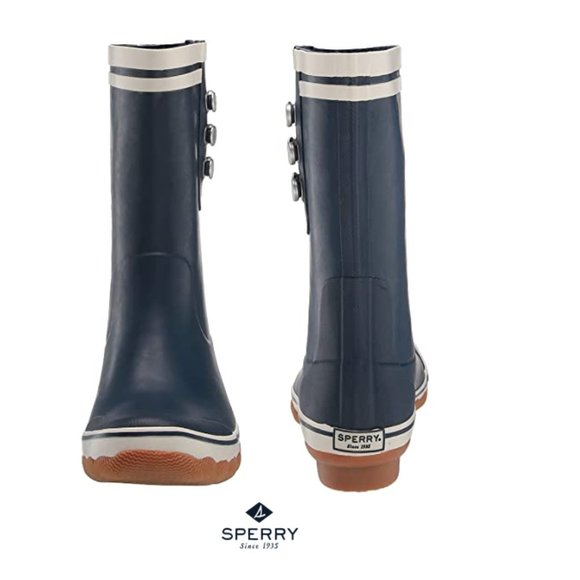 Sperry Women's Saltwater Tall Rain Boots - Picture 5 of 8